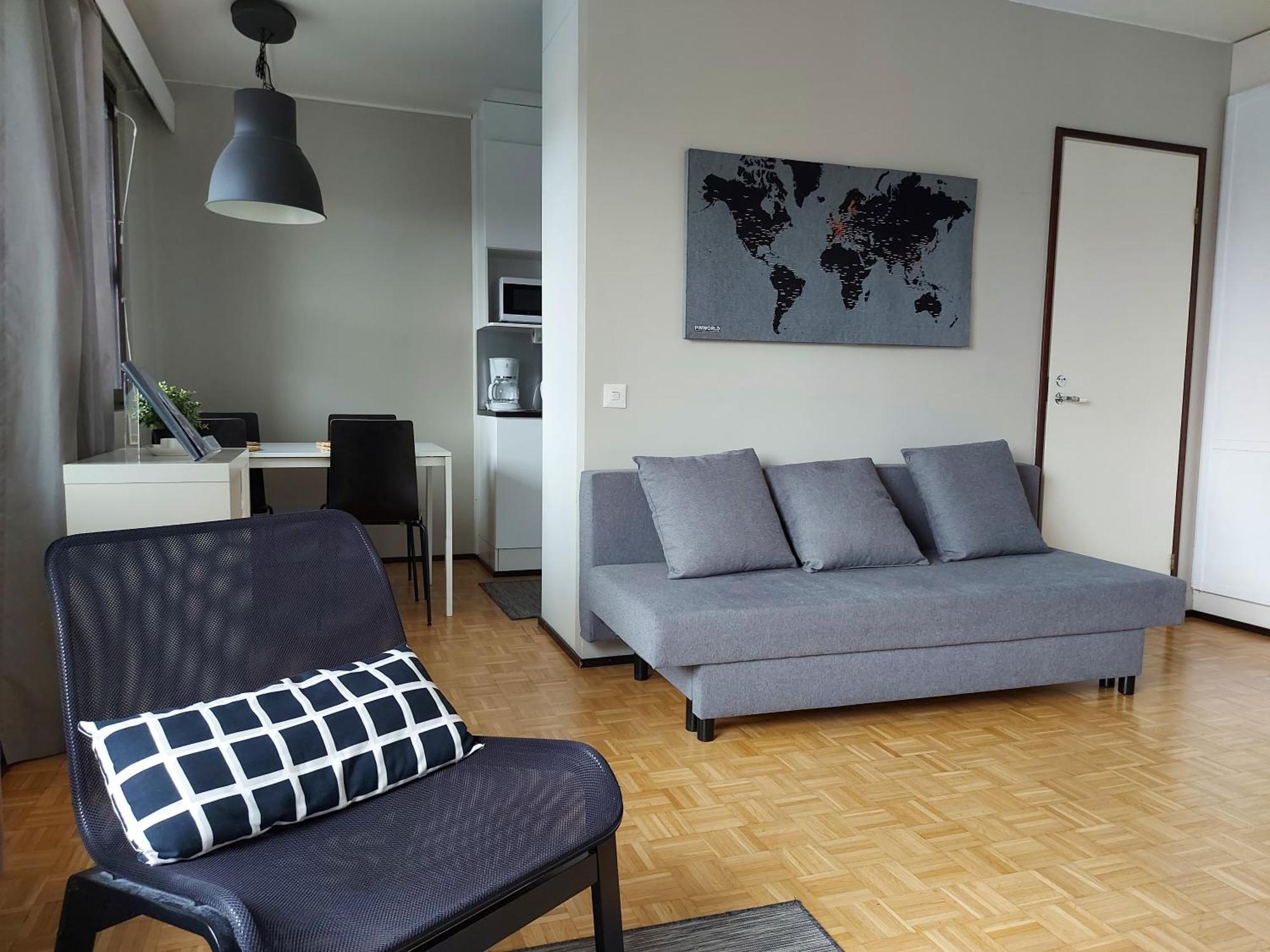 Northern Haven -studio Apartment, Self Check In, Free Wifi, Parking- Rovaniemi